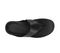 Strive Maui - Women's Supportive Thong Sandals - Black - Overhead