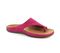 Strive Capri - Women's Supportive Sandals with Arch Support - Magenta - Angle