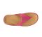 Strive Ibiza - Women's Supportive Thong Sandal - Magenta - Overhead