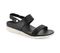 Strive Isla - Women's Supportive Sandals - Black/White - Angle