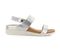 Strive Isla - Women's Supportive Sandals - Silver - Side