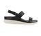 Strive Isla - Women's Supportive Sandals - Black/White - Side