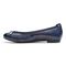 Vionic Spark Minna - Women's Casual Shoes - Navy Snake - 2 left view