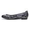Vionic Spark Minna - Women's Casual Shoes - Grey Snake - 2 left view