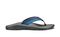 Olukai Ohana Koa Men's Beach Sandals - Trench Blue / Stone - Side