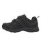 Propet Men's Connelly Strap Sneakers - All Black - Instep Side
