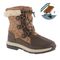 Bearpaw Bethany - Girl's Waterproof Boot - Kids - 1845Y - Chocolate/Bronze
