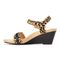 Vionic Noble Laurie Wedge Sandal - Tan Leopard - 2 left view.jpg