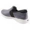 Softwalk Vantage - Grey's Anatomy Slip-on Shoe - Womens - Grey/blk - back34