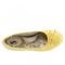 Softwalk Narina - Women's Comfort Ballet Flat - Yellow Paten - top