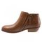 Softwalk Rocklin - Women's Low Cut Boots - Cognac - inside