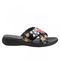 Softwalk Tillman - Women's Slip-on Sandal - Midnight Flo - outside