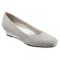 Trotters Lauren - Women's Dress Wedge - Lt Grey 3d - main