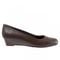 Trotters Lauren - Women's Dress Wedge - Dark Brown - outside