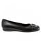 Trotters Sizzle Signature - Women's Flat - Black - outside