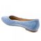 Trotters Signature Estee Women's Casual Flat - Washed Blue - back34