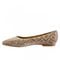 Trotters Estee - Women's Flats - Nude Snake - inside