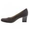 Trotters Candela - Women's Pump - Dk Grey Liza - inside