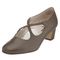 Trotters Jamie - Women's Cross-Strap Pump - Mocha