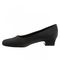 Trotters Doris - Women's Casual Shoes - Black Micro - inside