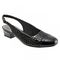 Trotters Dea - Women's Adjutable Dress Shoes - Black Croc P - main