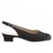 Trotters Dea - Women's Adjutable Dress Shoes - Black Micro - outside