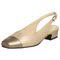 Trotters Dea - Women's Adjutable Dress Shoes - Goldwash Mul