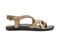 Olukai Upena Women's Leather Slingback Sandals - Golden Sand / Golden Sand - Side