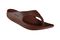 Telic Flip Flop Arch Supportive Recovery Sandal - Unisex - Brown Angle