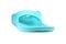 Telic Flip Flop Arch Supportive Recovery Sandal - Unisex - Aqua Angle2