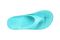 Telic Flip Flop Arch Supportive Recovery Sandal - Unisex - Aqua Top