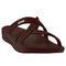 Telic Mallory Supportive Recovery Slide Sandal - Unisex - Dark Brown