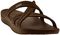 Telic Mallory Supportive Recovery Slide Sandal - Unisex - Espresso Brown