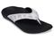 Spenco Breeze Women's Sandal - Black/Silver - Profile main