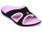 Spenco Breeze Women's Slide - Black/Pink - Profile main
