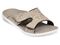 Spenco Tribal - Men's Slide Sandal - Oyster Grey - Profile main