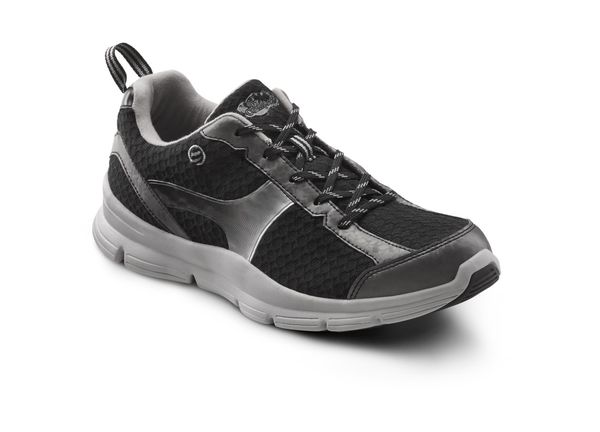 Dr. Comfort Chris Men's Athletic Shoe - Black - main