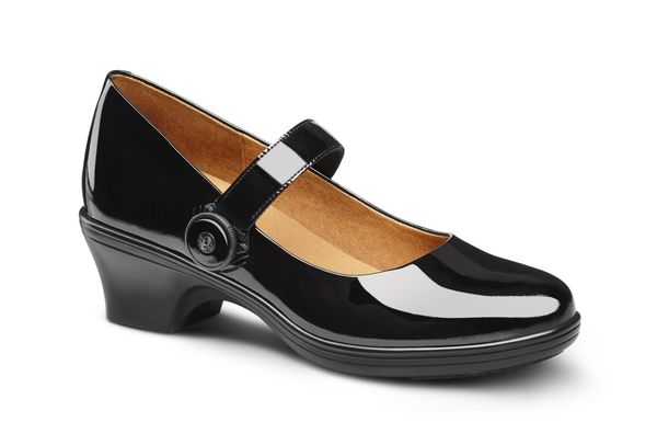 Dr. Comfort Coco Women's Classic Heels - Patented Black - main