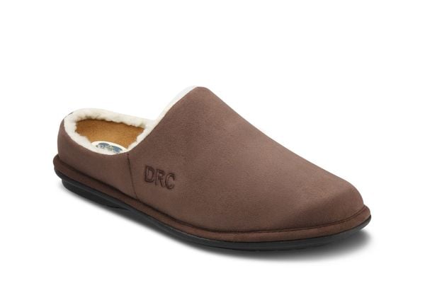 Dr. Comfort Easy Men's Slippers - Chocolate - main