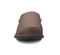 Dr. Comfort Relax Men's Slippers - Chocolate - front_toe