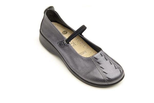 Arcopedico Shawna Women's Mary Janes 7591 - Pewter