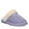 Bearpaw EFFIE Women's Slippers - 1674W - Persian Violet Knit - angle main