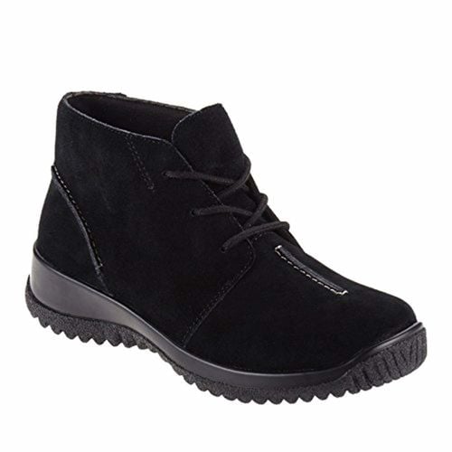 Drew Krista - Women's Orthopedic Boot - Black/Suede