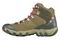 Oboz Bridger Mid Men's Waterproof Hiking Boot - Olive Redlace Inside