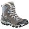 Oboz Bridger 7 Inch Insulated Women's Waterproof Hiker - Gray 1