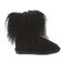 Bearpaw Boo Youth - Kid's Fuzzy Boots - 1854Y Black