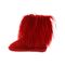 Bearpaw Boo Youth - Kid's Fuzzy Boots - 1854Y  614 - Red - Side View