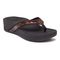 Vionic Pacific High Tide  - Women's Platform Sandal - Black-Tortoise