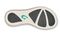 Olukai Luana Girl's Comfort Adjustable Strap Sandals - White/Black - Sole