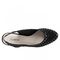 Trotters Lucy Women's Slingback Casual Shoe - Black Suede/ - top